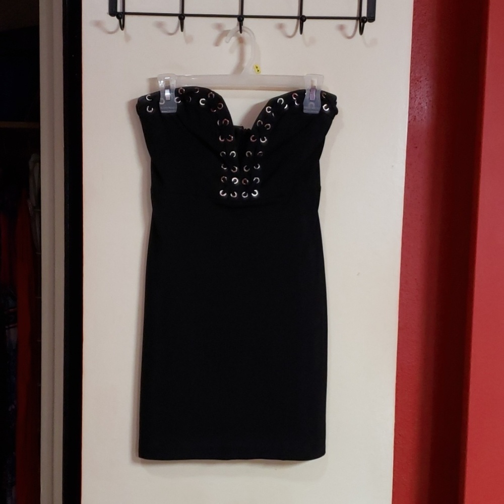 🖤🖤Black Strapless Mini Dress